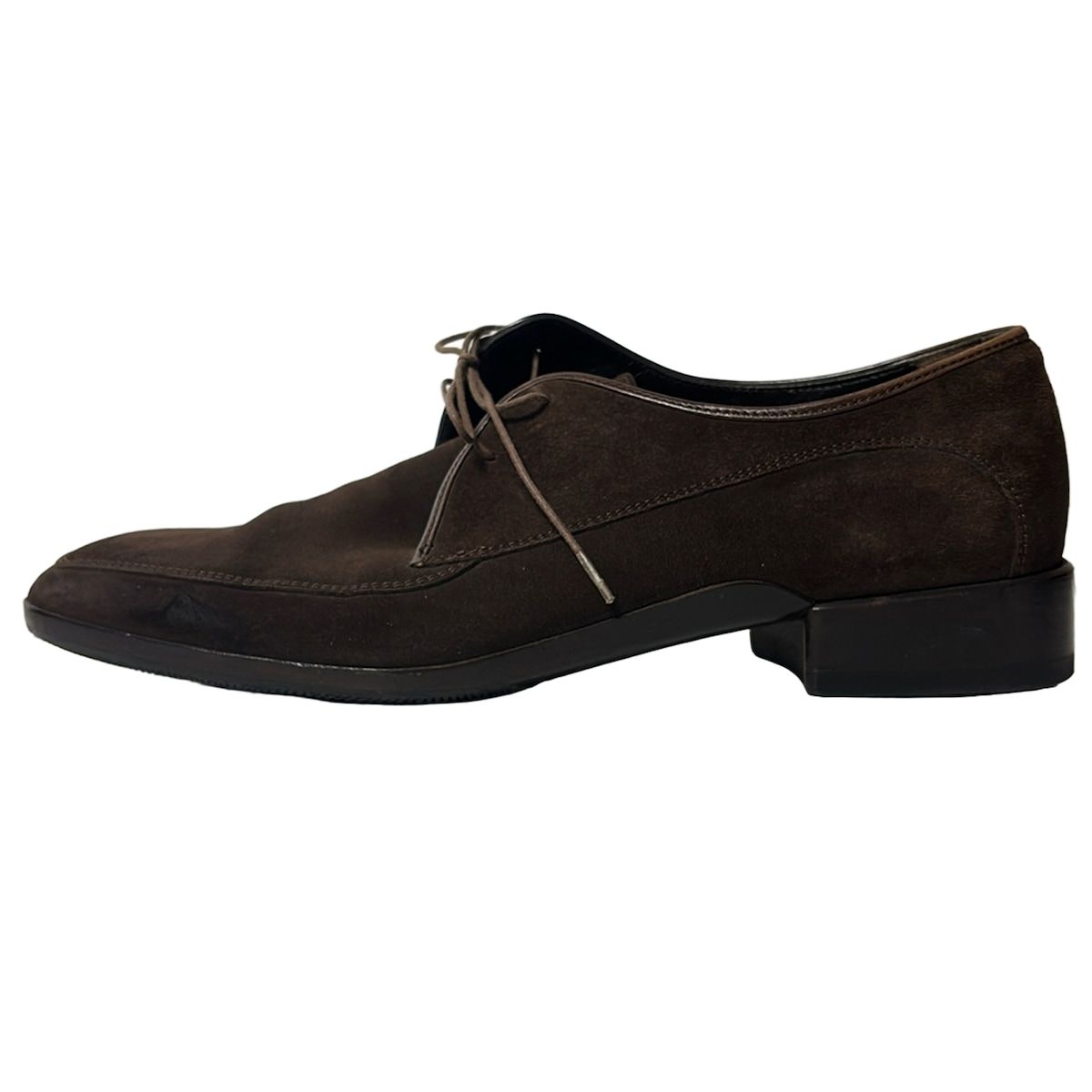 SalvatoreFerragamo サルバトーレフェラガモ シューズ 9 2 E メンズ ダークブラウン アウトソール張替済