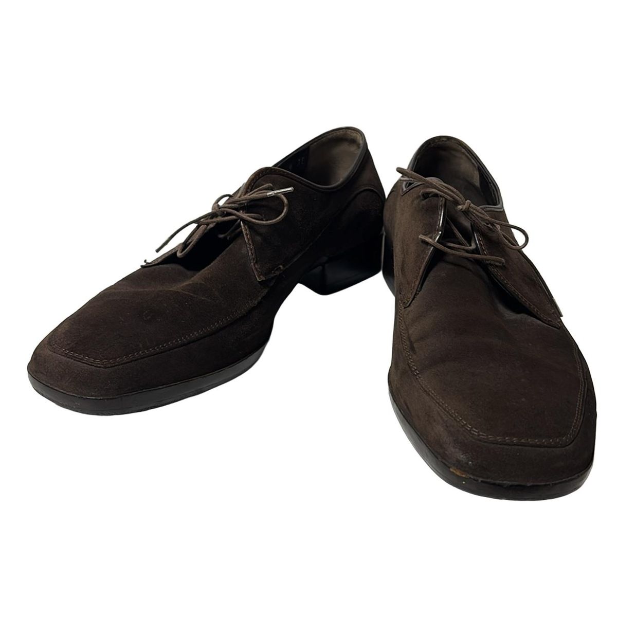 SalvatoreFerragamo サルバトーレフェラガモ シューズ 9 2 E メンズ - ダークブラウン アウトソール張替済