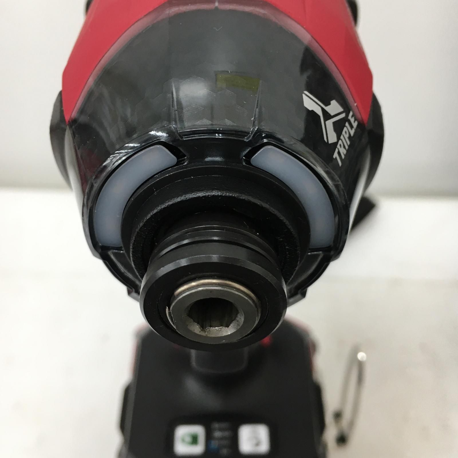 HiKOKI ハイコーキ インパクトドライバ 充電器 充電池 ケース付 コードレス式 36 v WH DD 2 XHRSZ レッド