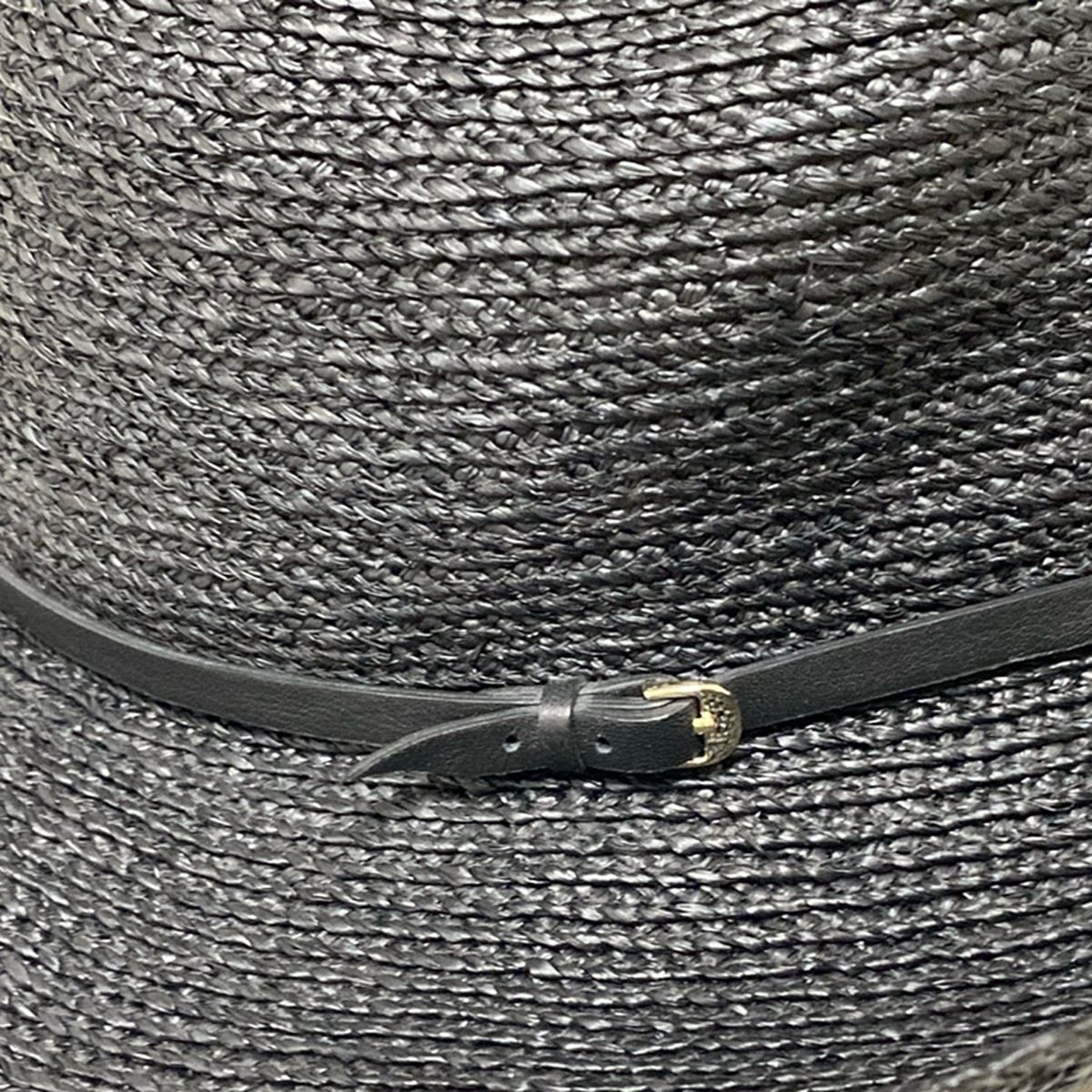 HELEN KAMINSKI(ヘレンカミンスキー) ハット ONE SIZE - 黒 レザー