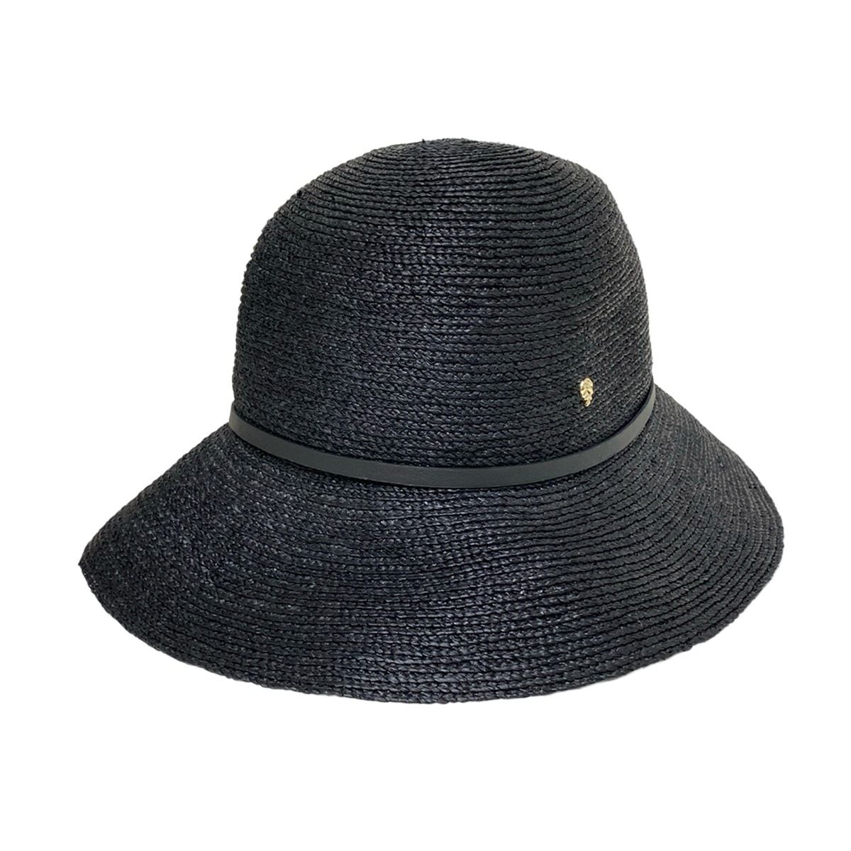 HELEN KAMINSKI ヘレンカミンスキー ハット ONE SIZE - 黒 レザー