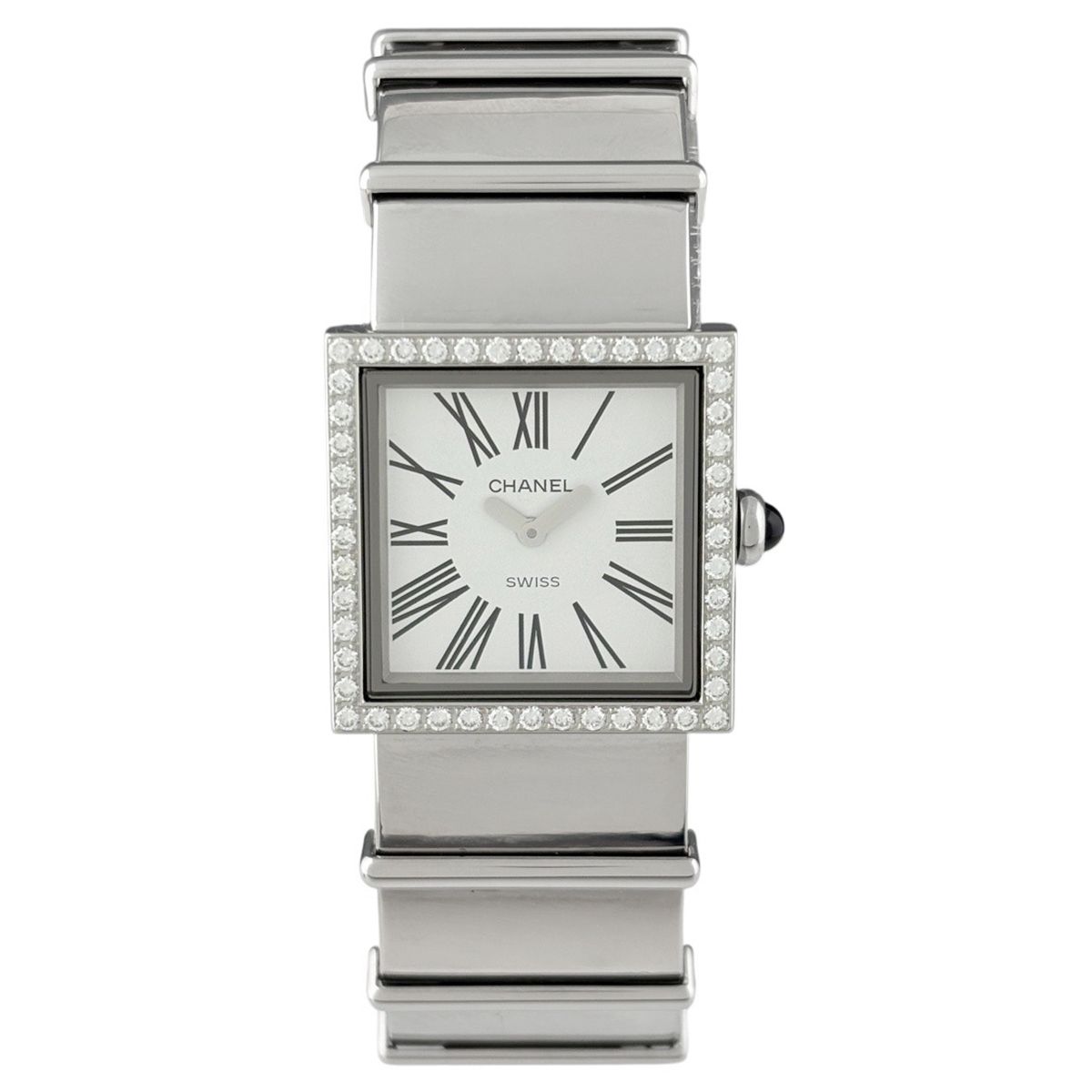 シャネル CHANEL マドモワゼル H0830 腕時計 SS ダイヤモンド クォーツ