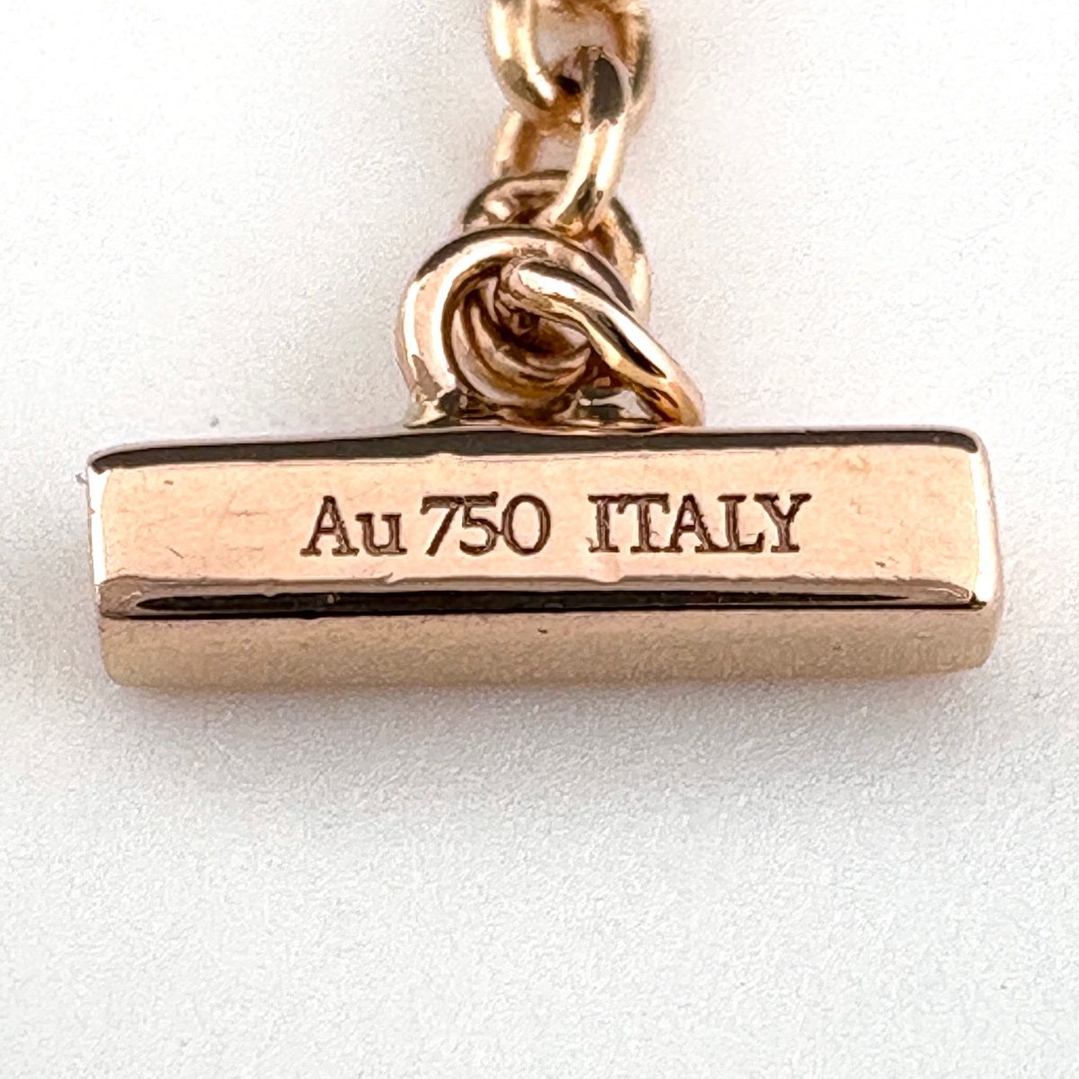 ティファニー TIFFANY&Co. T スマイル ブレスレット PG ピンクゴールド