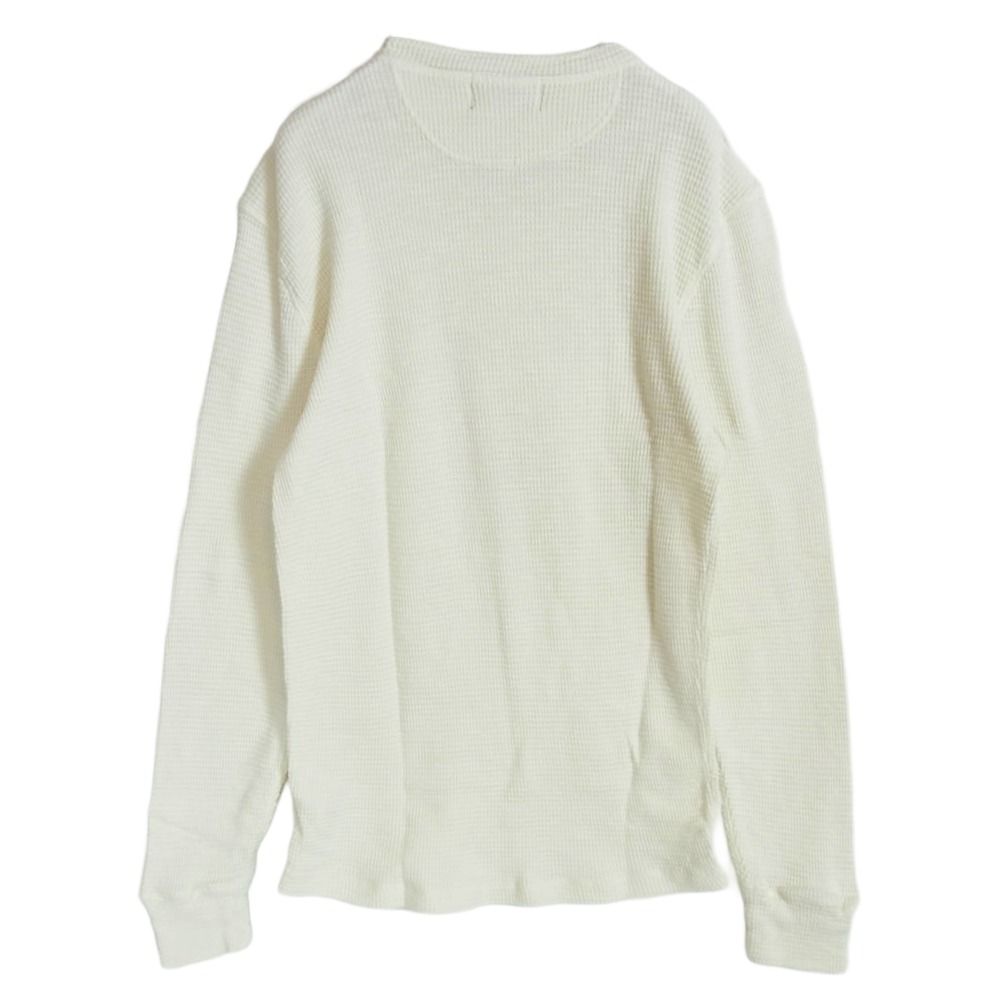 RRL ダブルアールエル ワッフルニット コットン ヘンリー サーマル