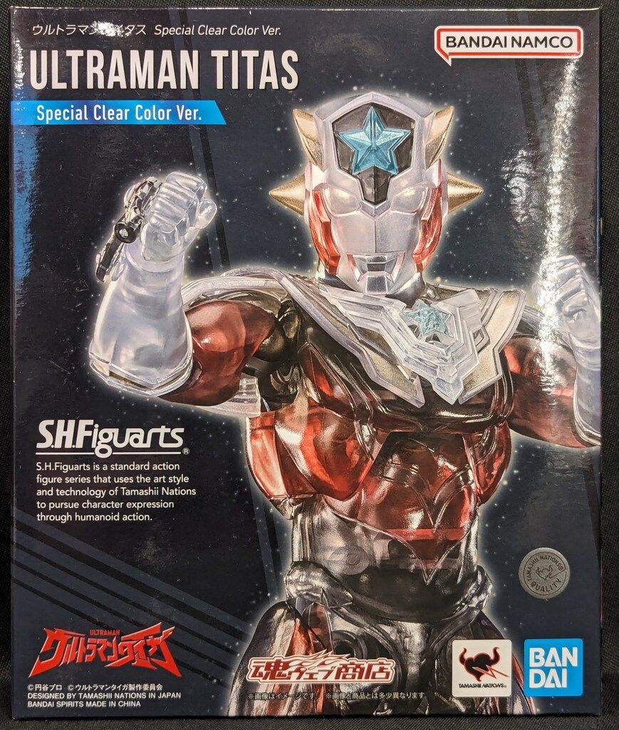 BANDAI NAMCO S H Figuarts ウルトラマンタイガ ウルトラマンタイタス Special Clear Color Ver