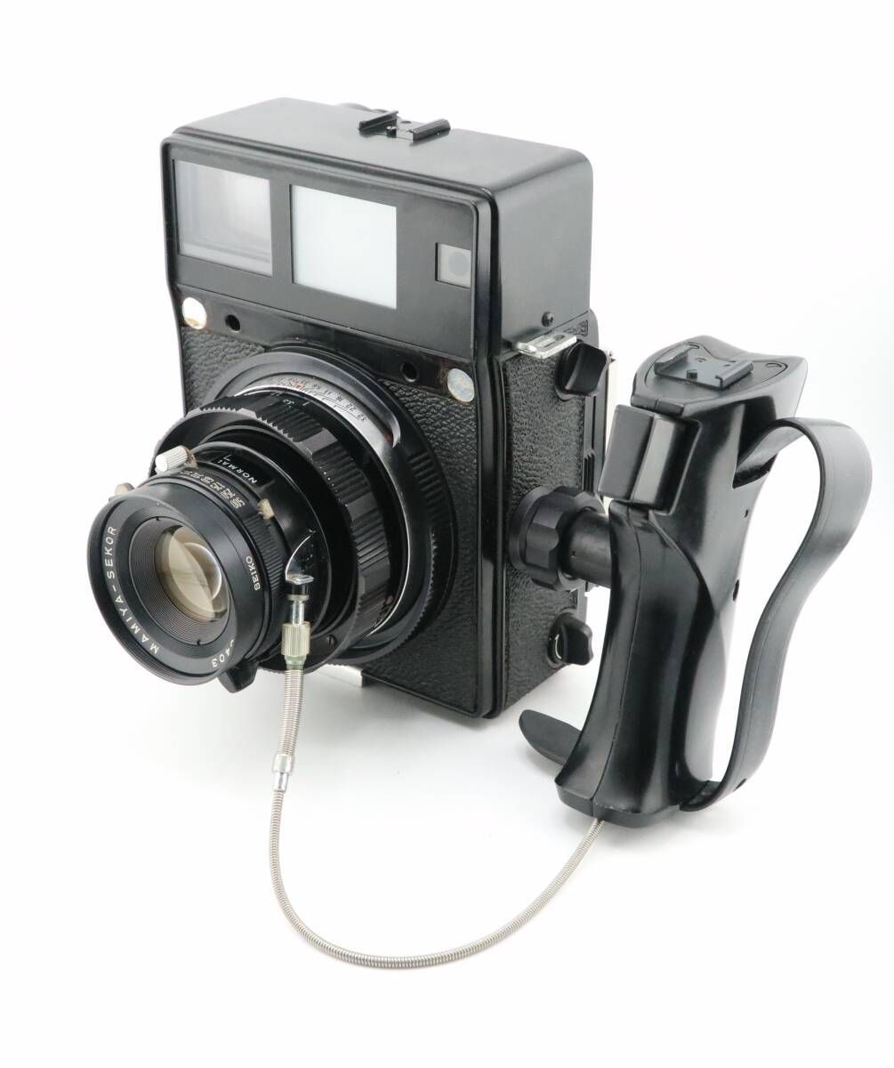 ☆マミヤ MAMIYA UNIVERSAL PRESS + MAMIYA-SEKOR 100mm F3.5☆ W1210