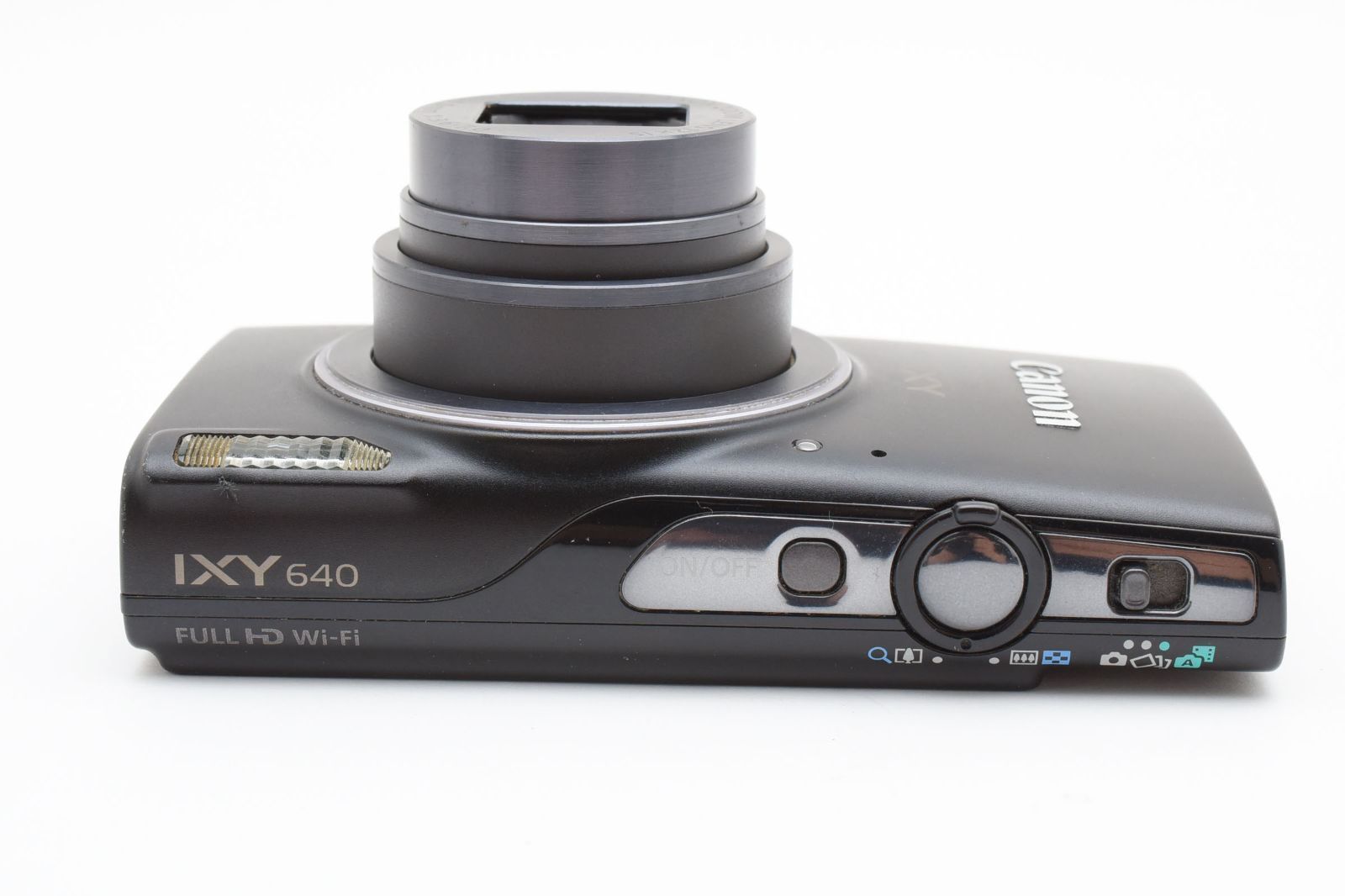 概ね美品】Canon IXY 640 ブラック 高性能コンデジ Wi-Fi対応 光学20倍