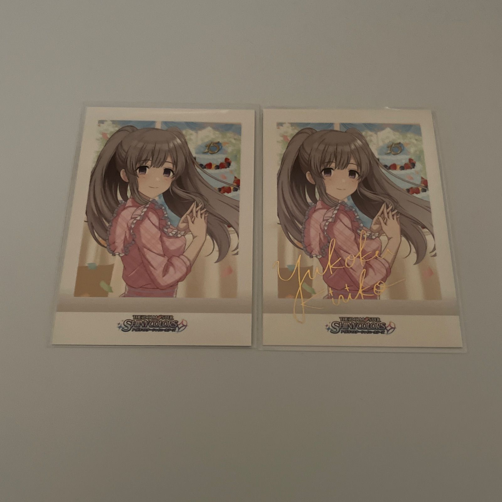 アイドルマスターシャイニーカラーズ 幽谷霧子 展示パネル A賞 Canvas 幽谷霧子 アイドルマスターシャイニーカラーズ カードほか計6点 id:9a2