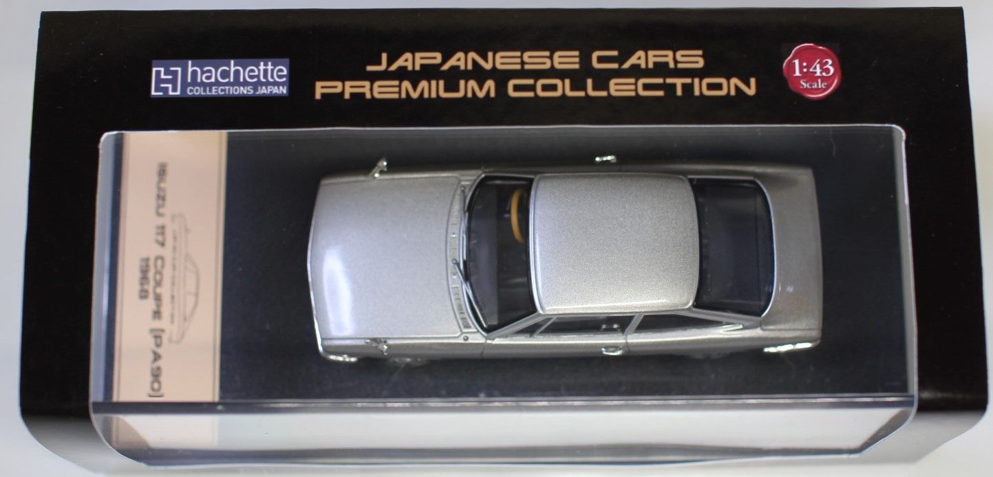 USED 1/43 国産名車プレミアムコレクション いすゞ 117 クーペ 1968