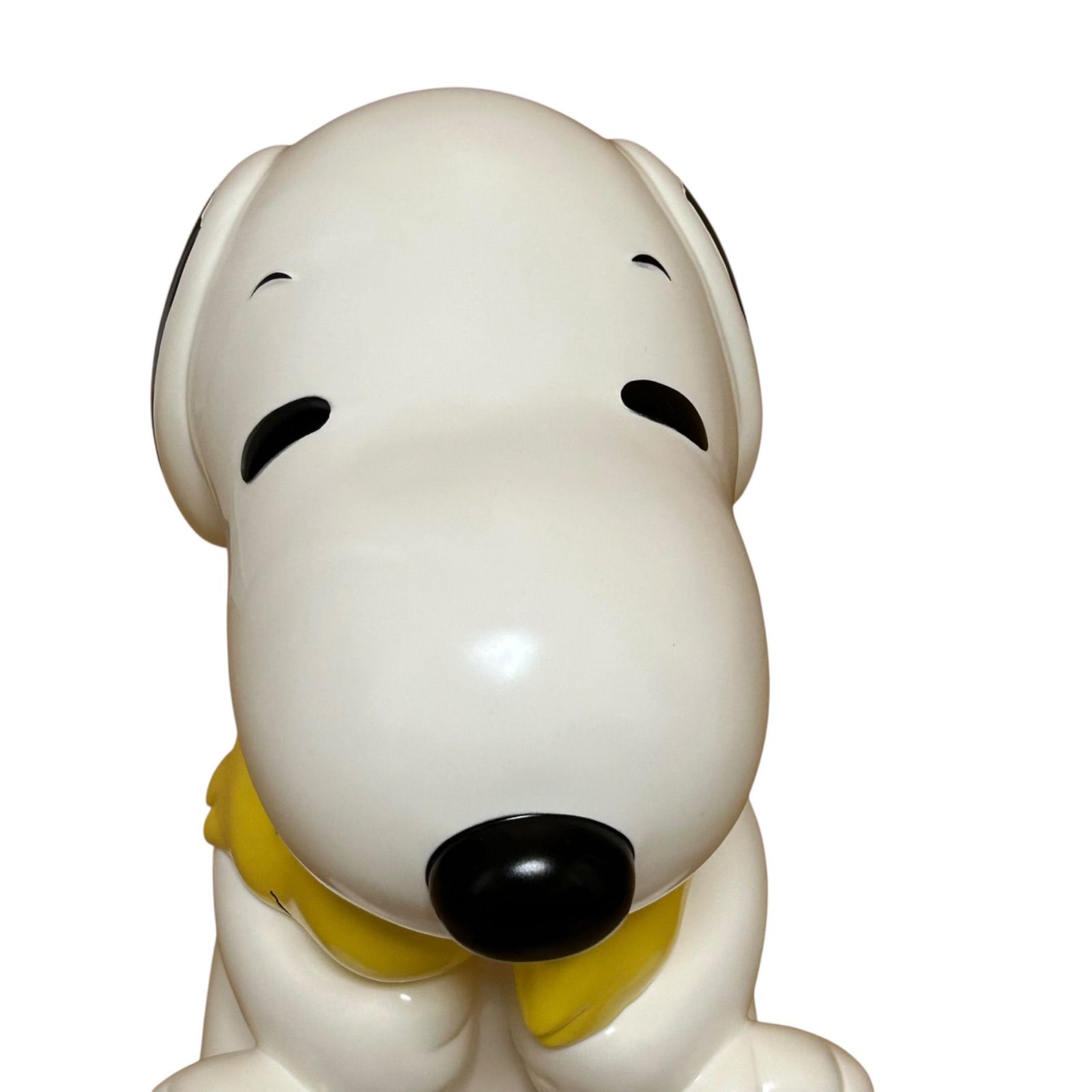 ユタカ社　希少✴︎スヌーピー フィギュア　レトロ スヌーピー ビッグ フィギュア 貯金箱 ユタカ製 当時物 レトロ - メルカリ