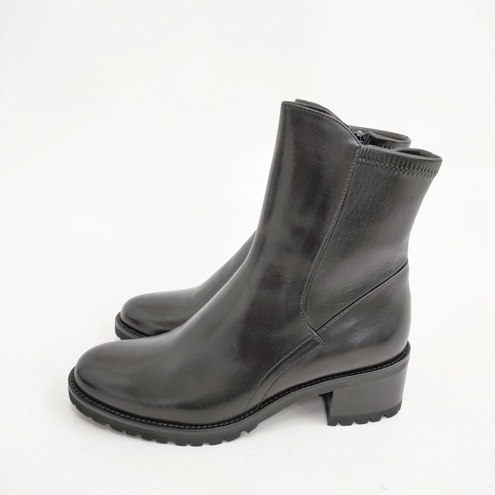 ALKA アルカ サイドジップ サイズ35.5 ブーツ ブラック レディース 5-1206 T