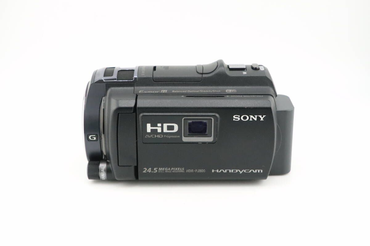 ☆美品☆ソニー SONY HDR-PJ800 ビデオカメラ ブラック☆ W1214＃3970