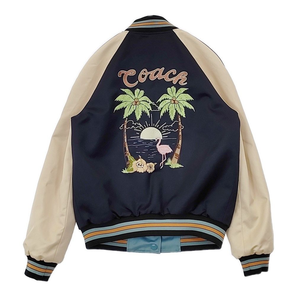 COACH(コーチ) ⁄ スナップボタンリバーシブルブルゾン⁄花柄 coach