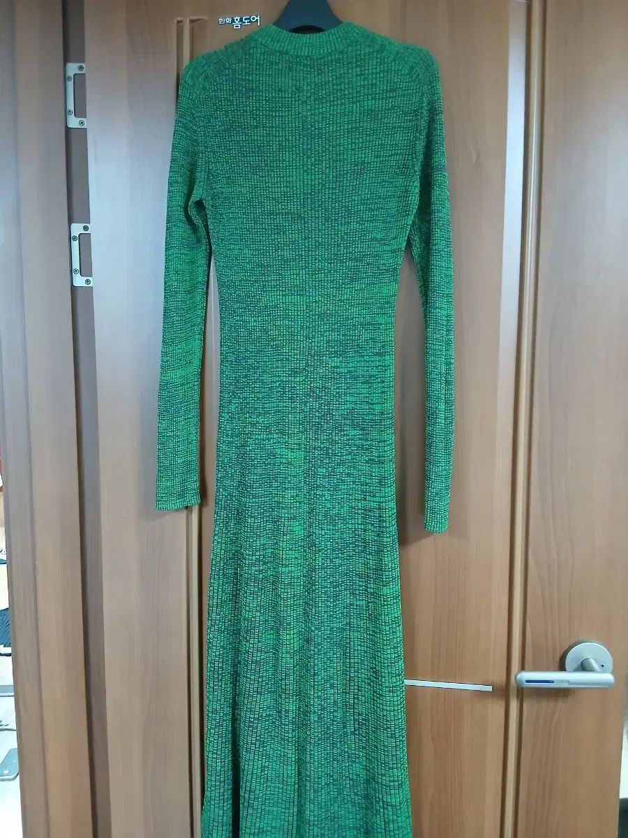 COS コス グリーン ロング ニット ONE PIECE M