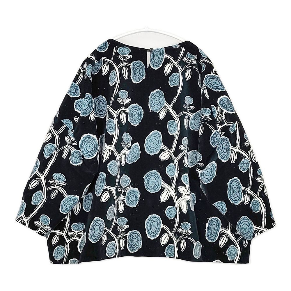 ミナペルホネン giardino ブラウス 38 新品タグ付 超レア¥74800 mina perhonen giardino ua1813 40 プルオーバートップス ベルベット