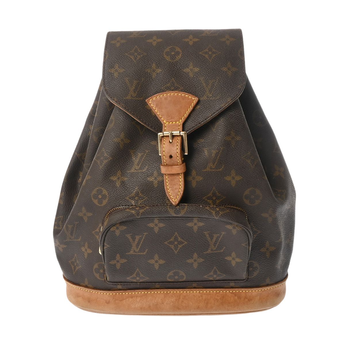 ルイヴィトン モノグラム モンスリ MM ブラウン M 51136 レディース モノグラムキャンバス リュック デイパック