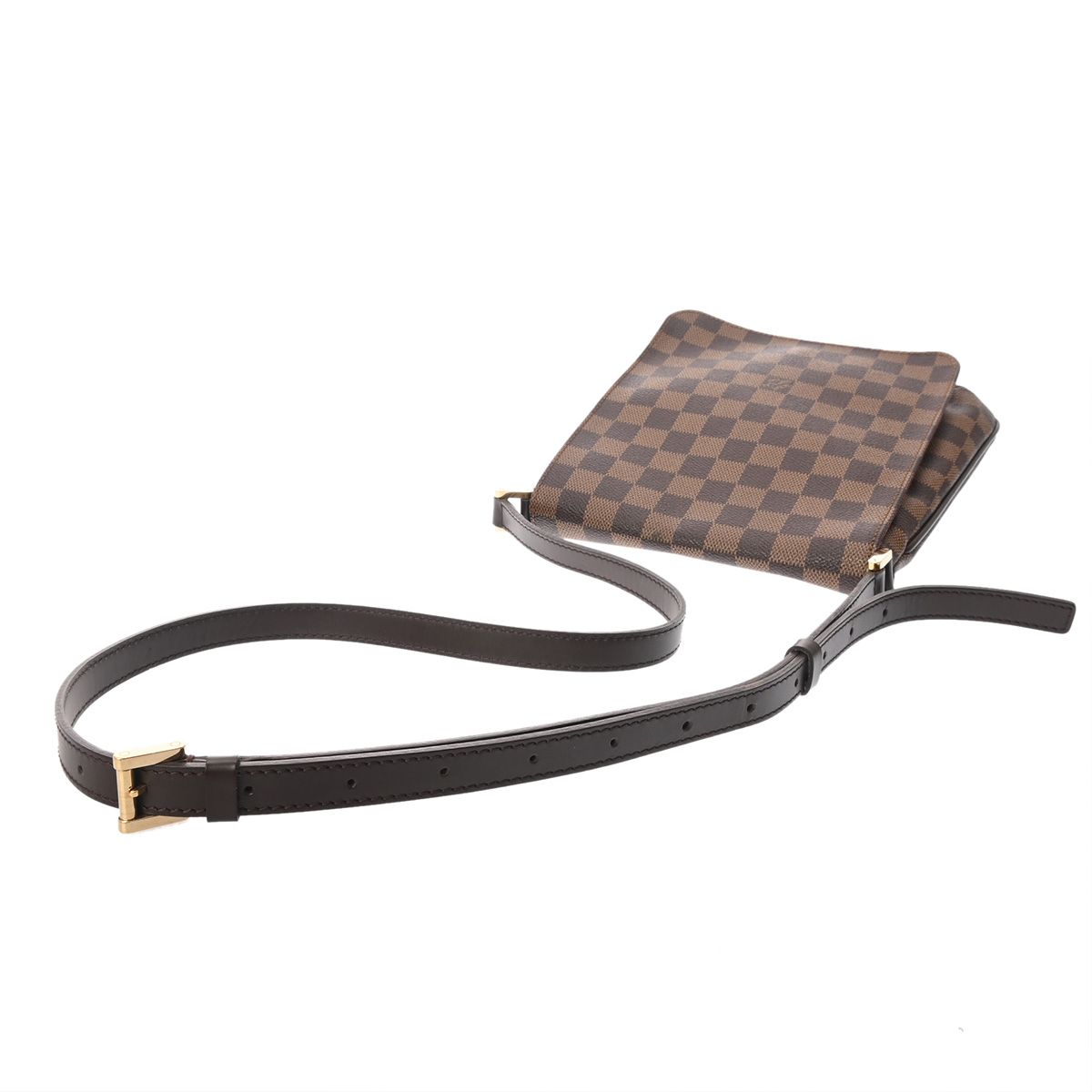 ルイヴィトン ダミエ ミュゼットサルサ ロング ブラウン N51300