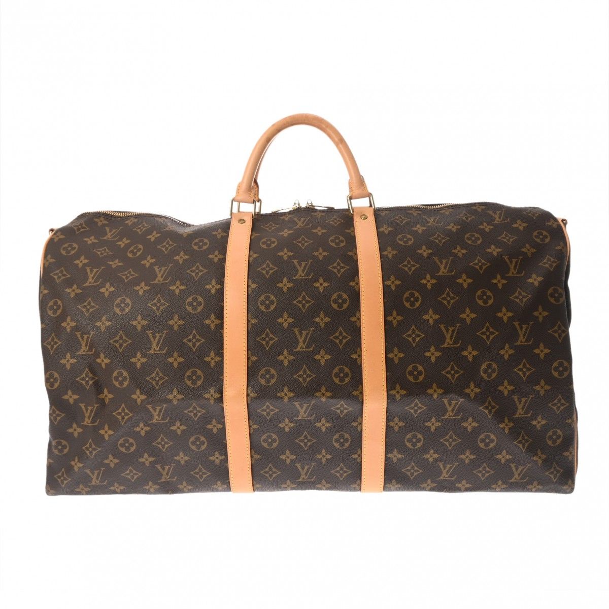 ルイヴィトン モノグラム キーポルバンドリエール 60 ブラウン M 41412 ユニセックス モノグラムキャンバス ボストンバッグ