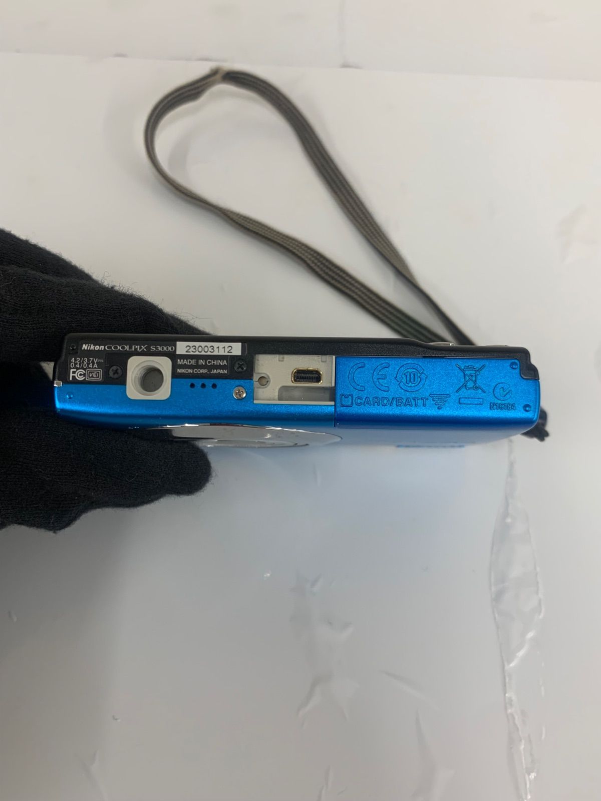 3【通電動作未確認】ニコン Nikon COOLPIX S3000 デジカメ【カメラ