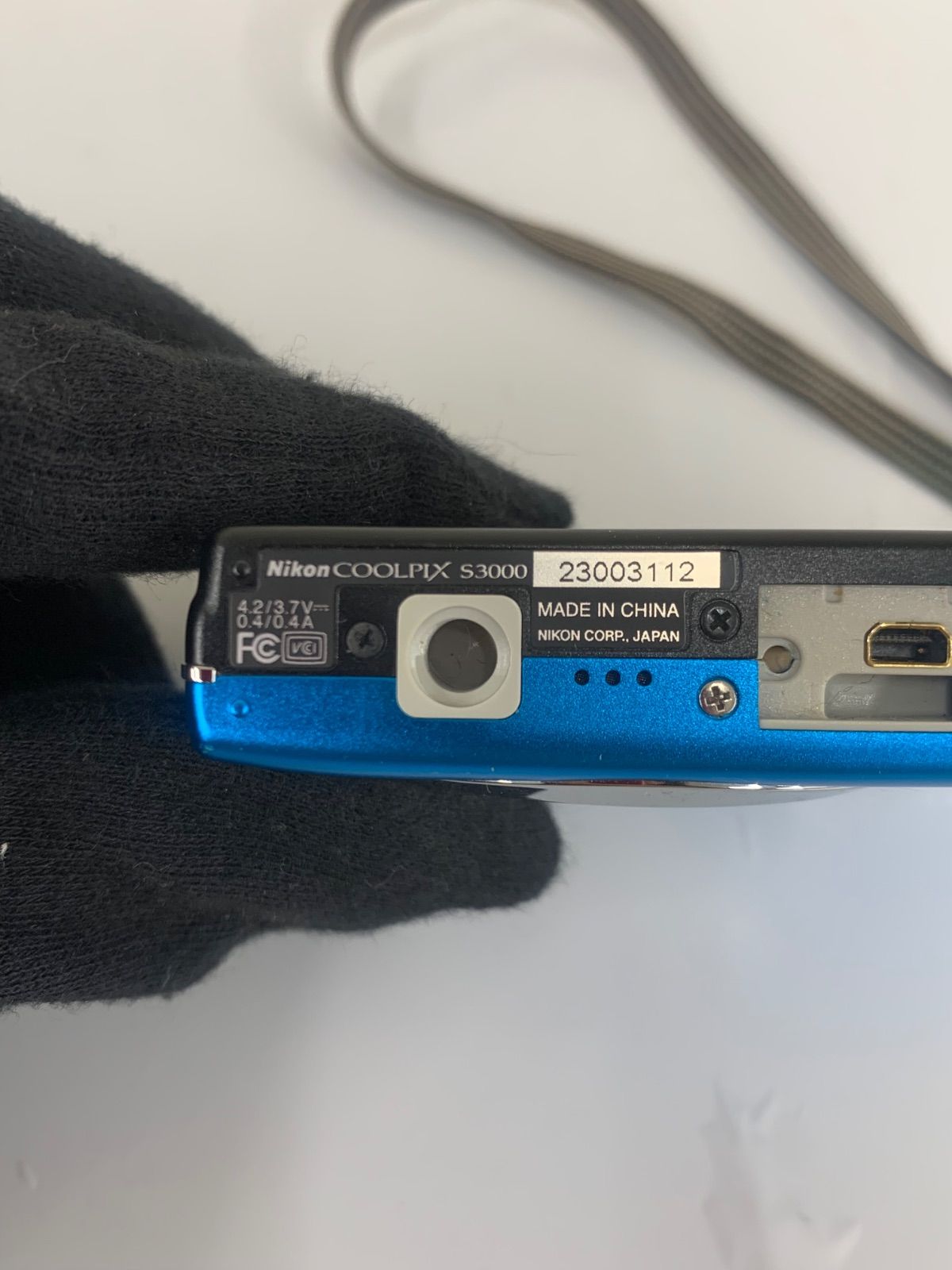 3【通電動作未確認】ニコン Nikon COOLPIX S3000 デジカメ【カメラ