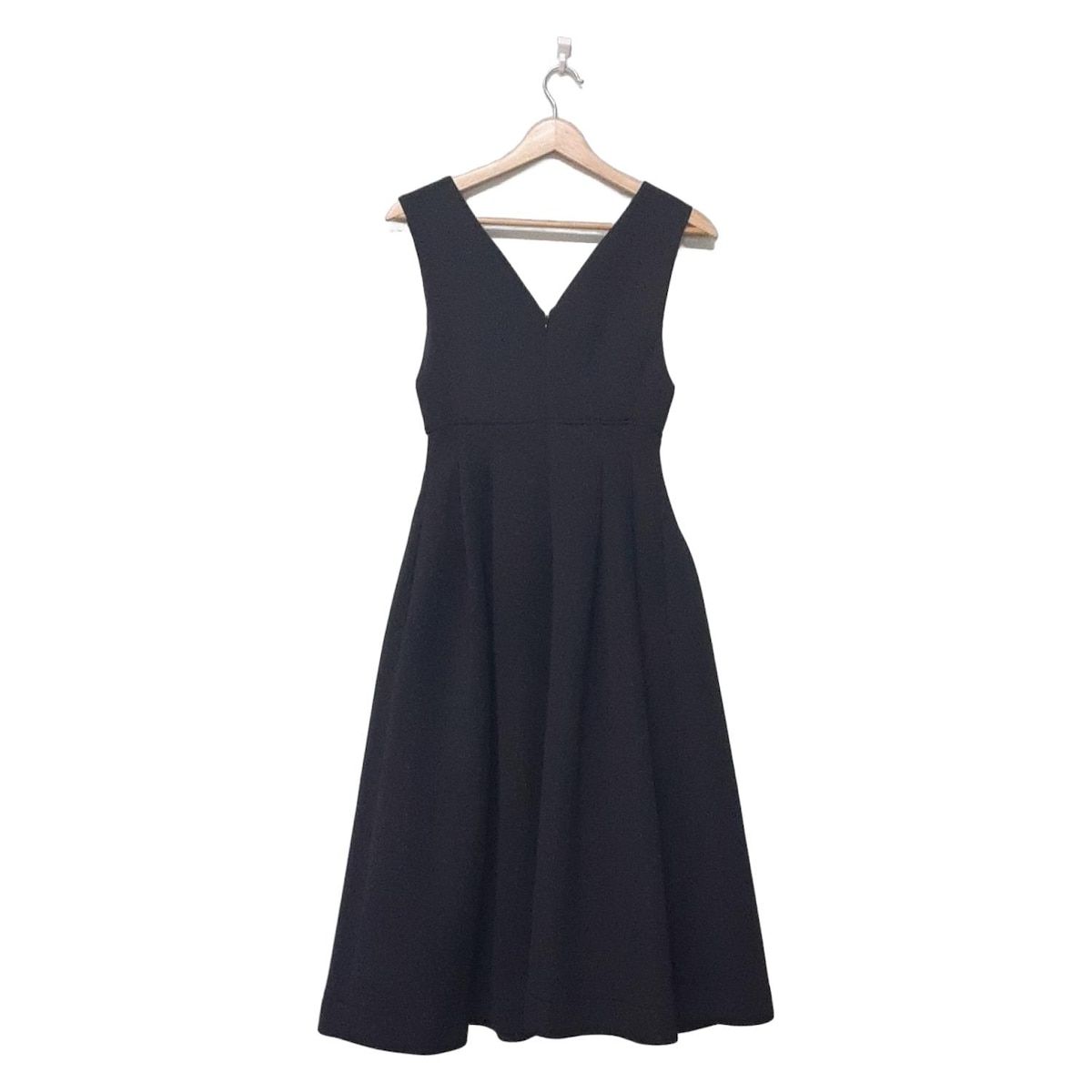 CELFORD セルフォード ワンピース サイズ36 S レディース - 黒 Vネック ノースリーブ ロング