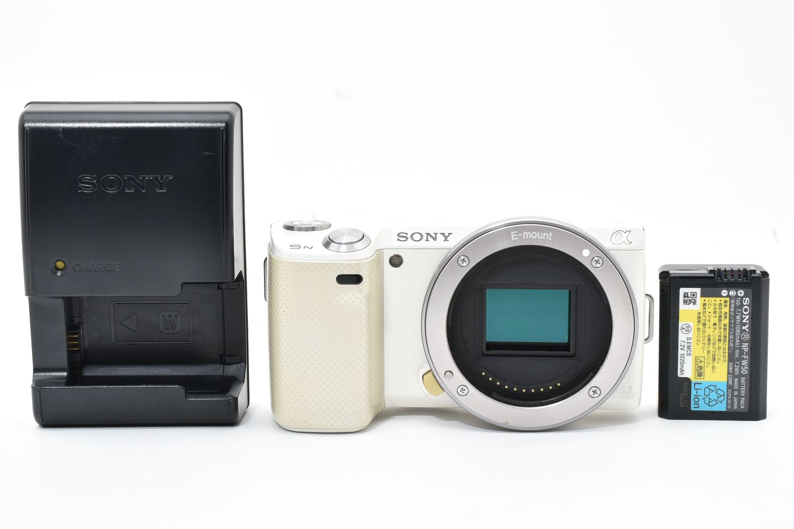 ソニー SONY NEX 5 N ホワイト ボディ ≪S数23 200回 動作光学良好 ≫ 3