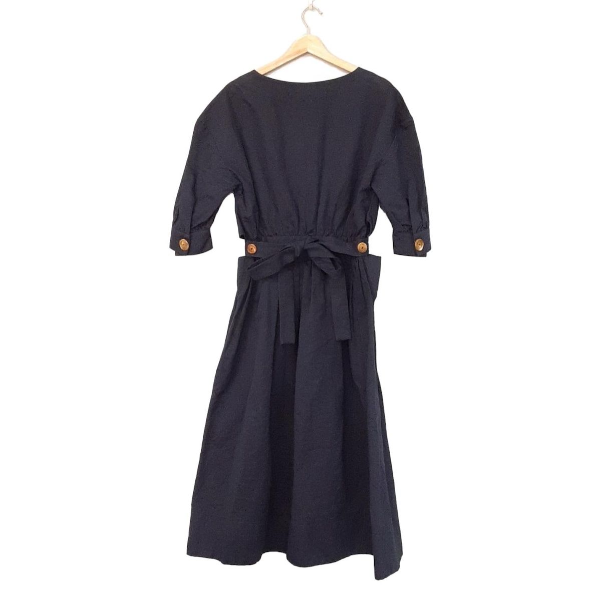 MARNI(マルニ) ワンピース サイズ36 S レディース - ネイビー 半袖
