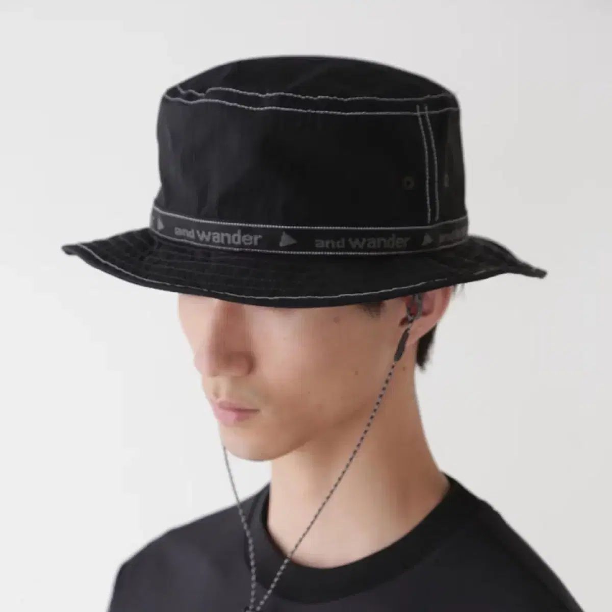アンドワンダー JQ テープ ハット ブラック 9万円