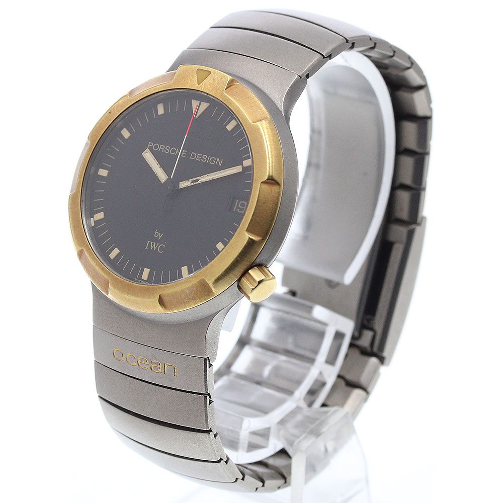 ポルシェデザイン Porsche Design by IWC オーシャン500 YGベゼル チタニウム 自動巻き メンズ _930415