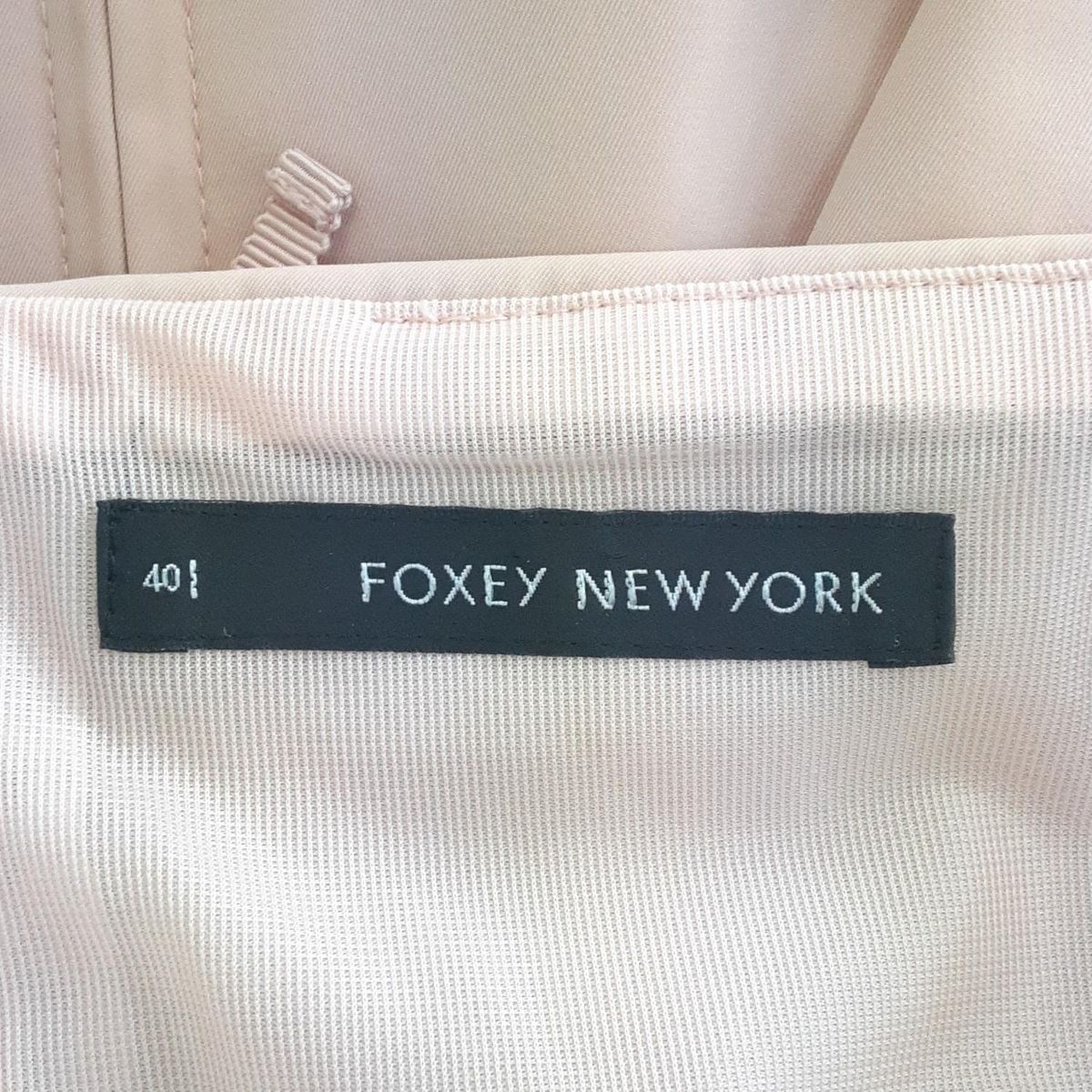 FOXEY NEW YORK(フォクシーニューヨーク) ワンピース サイズ40 M