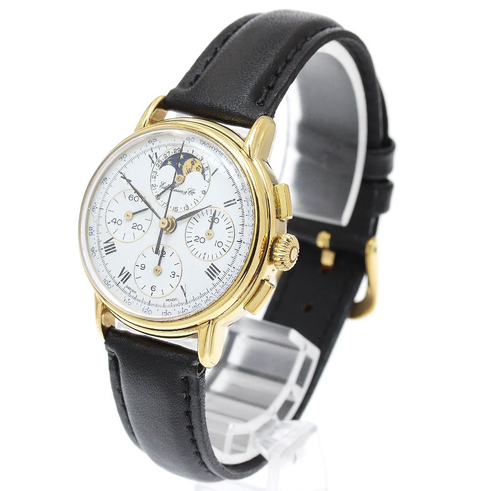 ホイヤー Heuer 188.505 エドワードホイヤー ムーンフェイズ クロノグラフ 手巻き ボーイズ _923065