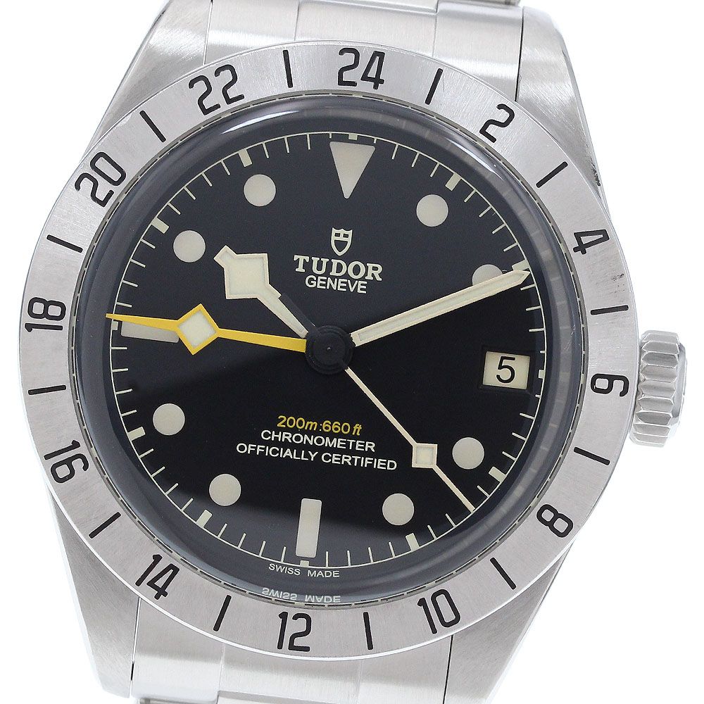 チュードル TUDOR 79470 ブラックベイ プロ GMT デイト 自動巻き メンズ _931821