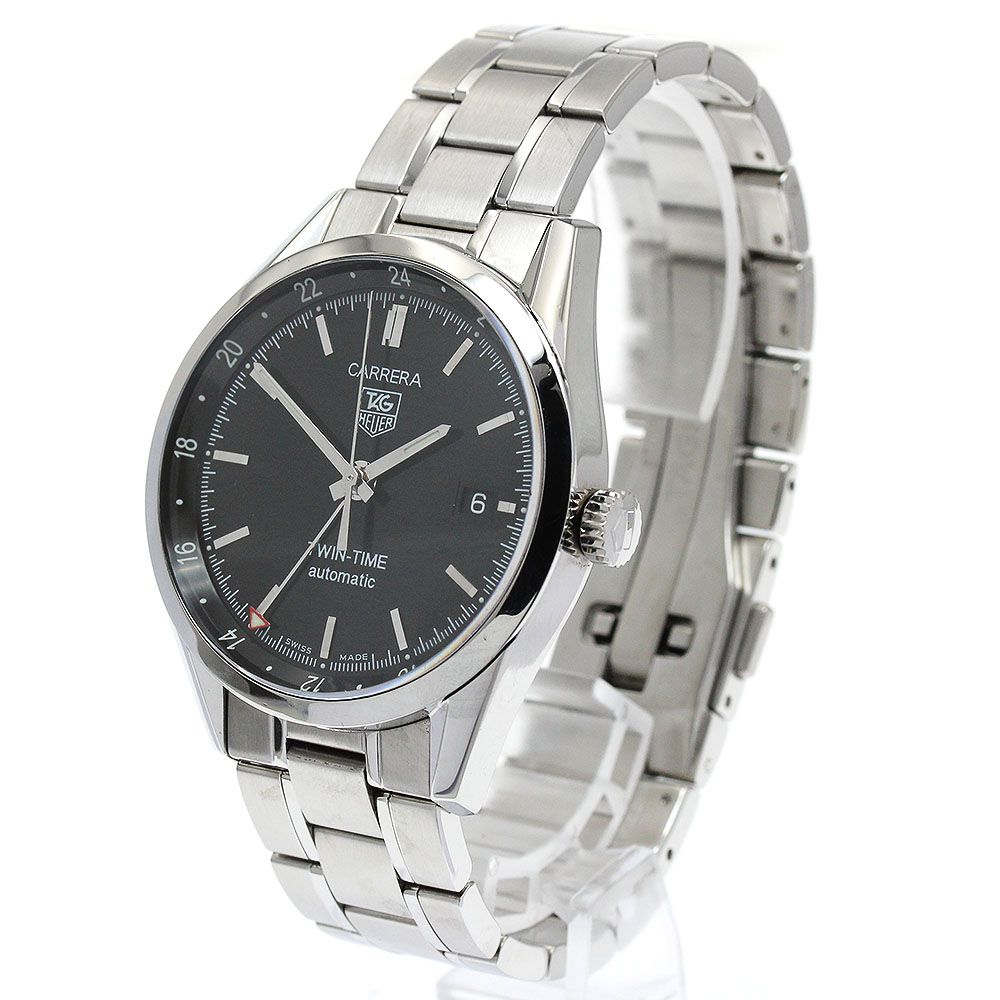 タグホイヤー TAG HEUER WV 2115-0 カレラ ツインタイム デイト GMT 自動巻き メンズ _920424