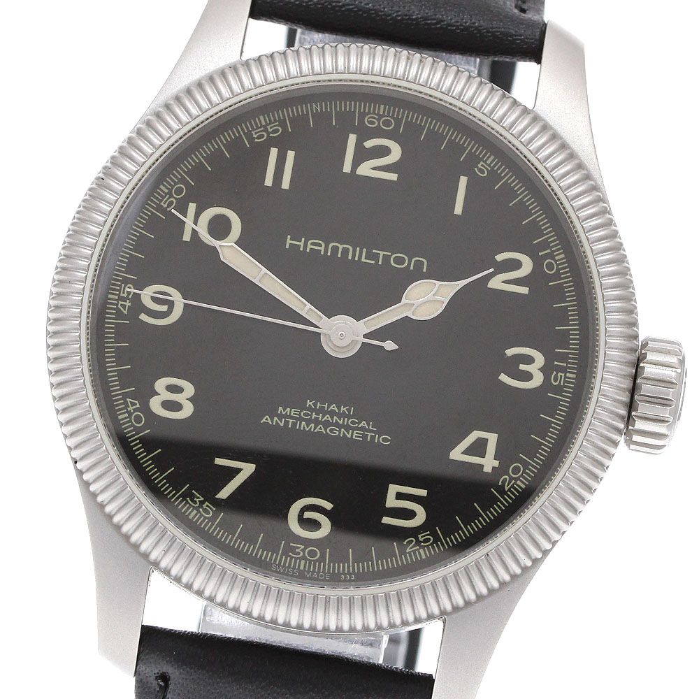 ハミルトン HAMILTON H604190 カーキ フィールド メカニカル 自動巻き メンズ _922907
