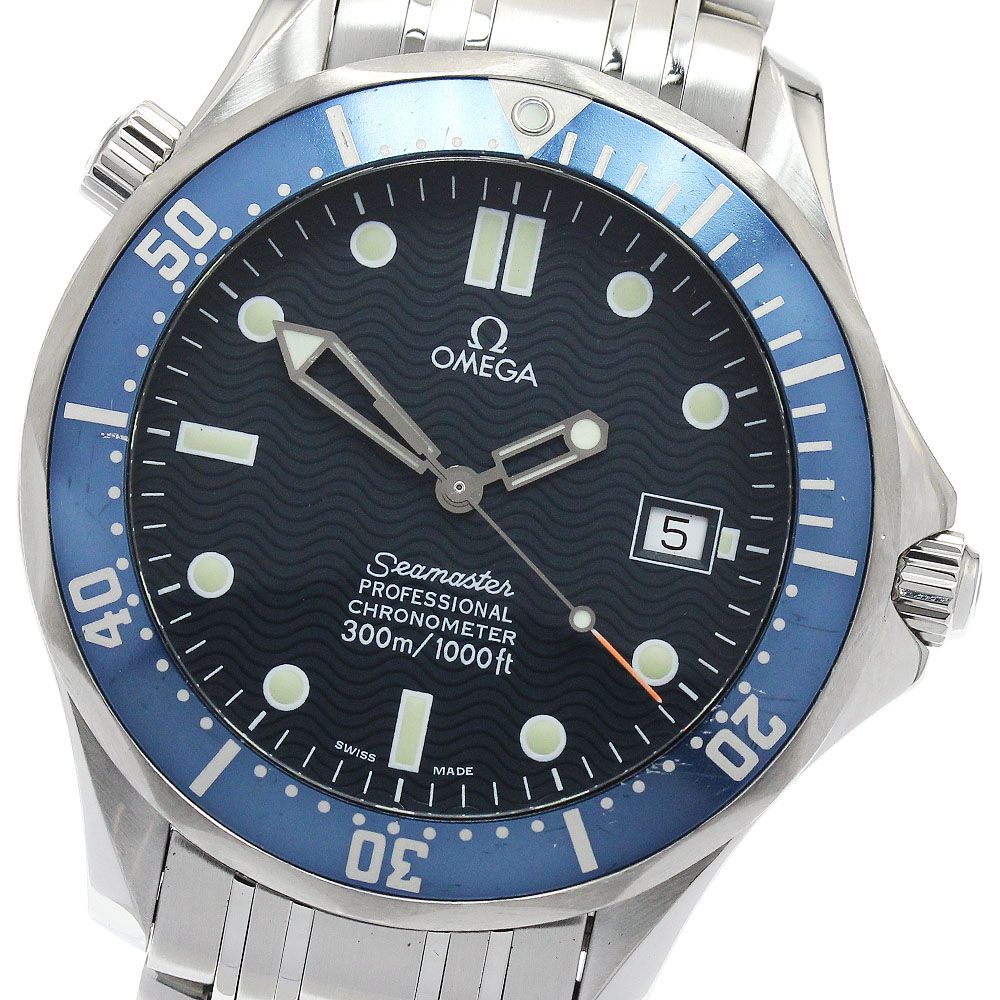 オメガ OMEGA 2531 80 シーマスター300 デイト 自動巻き メンズ _921365