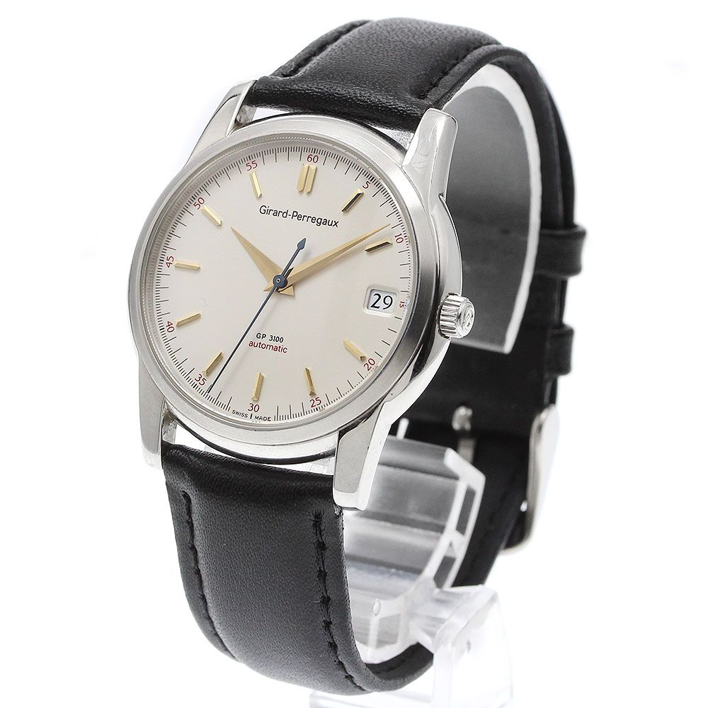 ジラール ペルゴ GIRARD 9043 デイト 自動巻き メンズ _921758