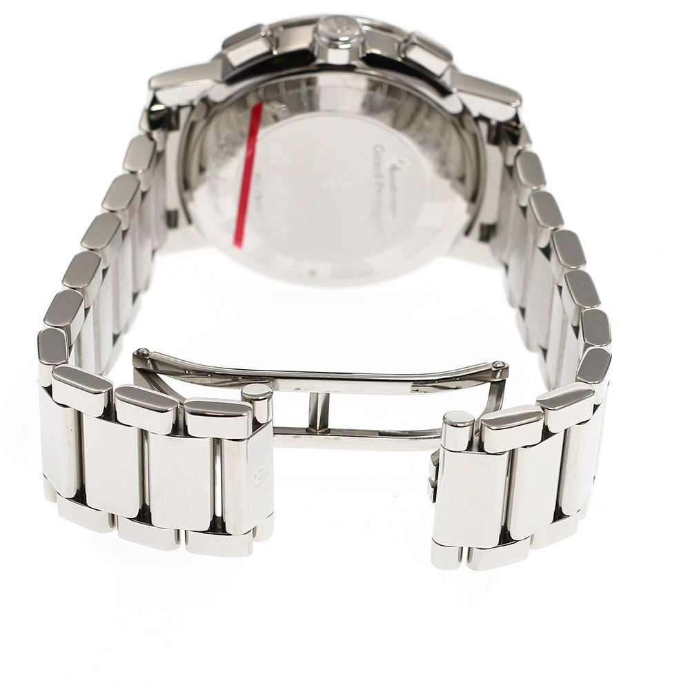  ジラール ペルゴ GIRARD PERREGAUX 7500 クロノグラフ デイト 自動巻き メンズ _932294 リブ編み 自動巻き時計 腕時計(アナログ)