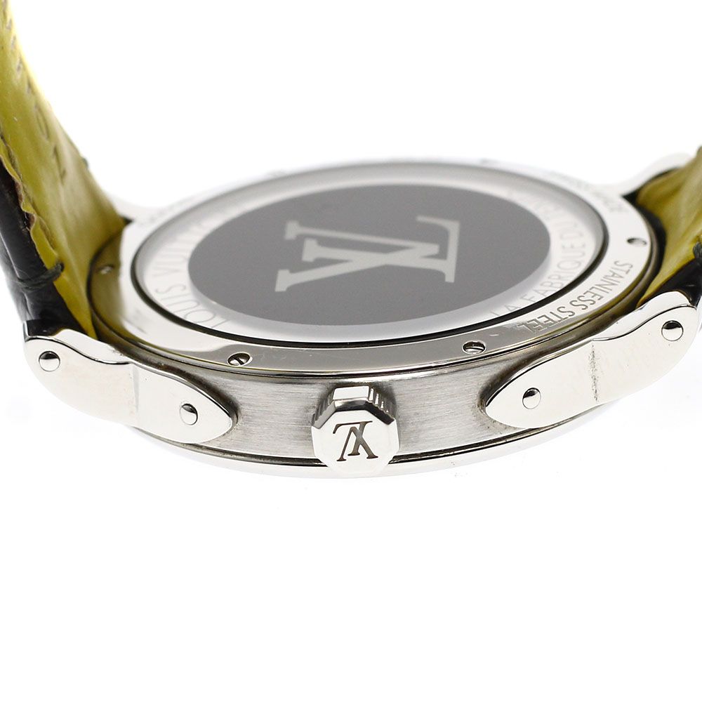  ルイ ヴィトン LOUIS VUITTON Q5D20 エスカル タイムゾーン ワールドタイム 自動巻き メンズ 箱 保証書付き_932191 ブラウン系 自動巻き時計 腕時計(アナログ)