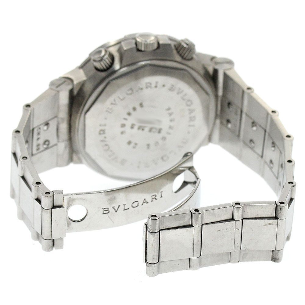  ブルガリ BVLGARI SCB38S ディアゴノ スクーバ クロノグラフ 自動巻き メンズ _931874 ライトアウター 自動巻き時計 腕時計(アナログ)