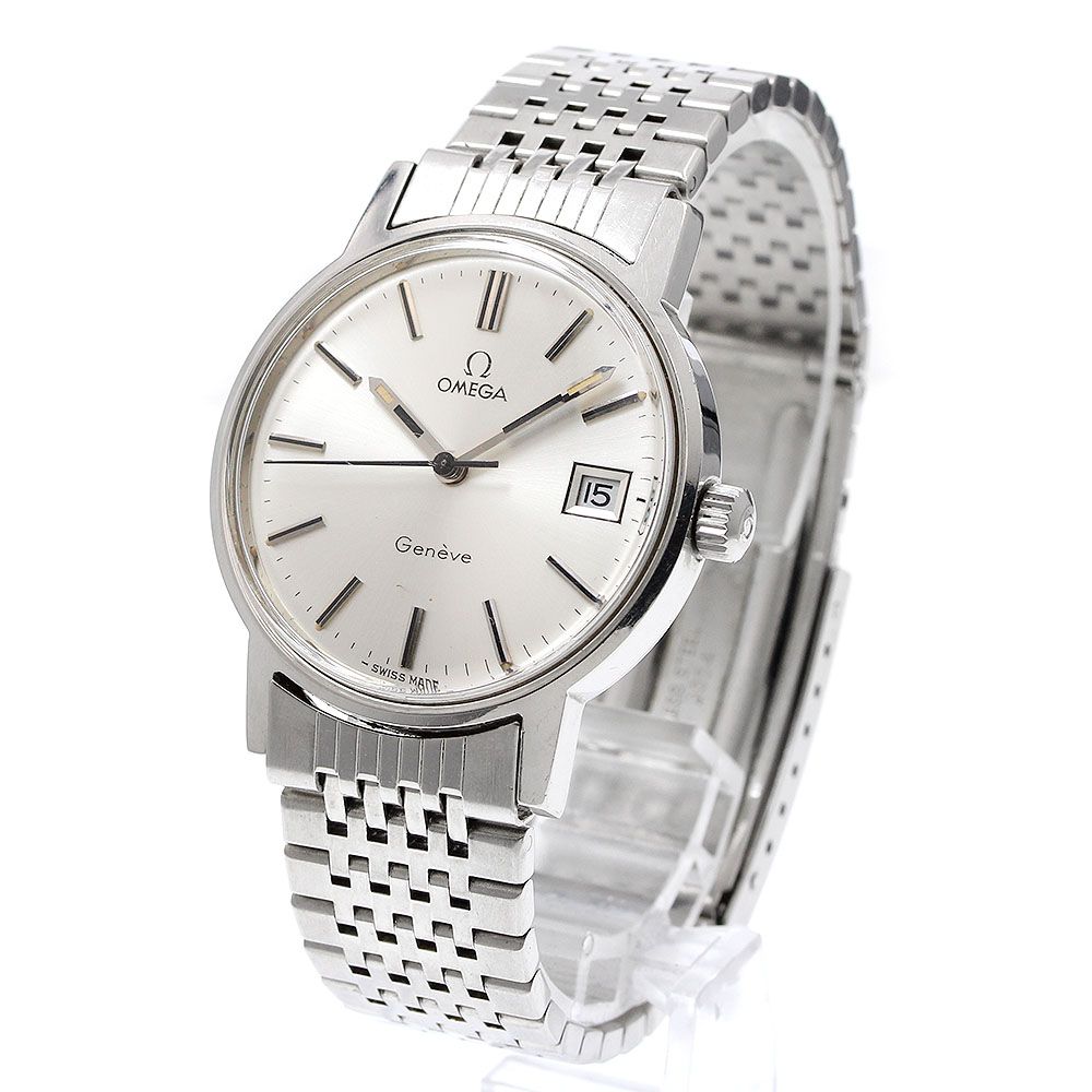 オメガ OMEGA 136.0098 ジュネーブ デイト cal.613 手巻き メンズ _923346