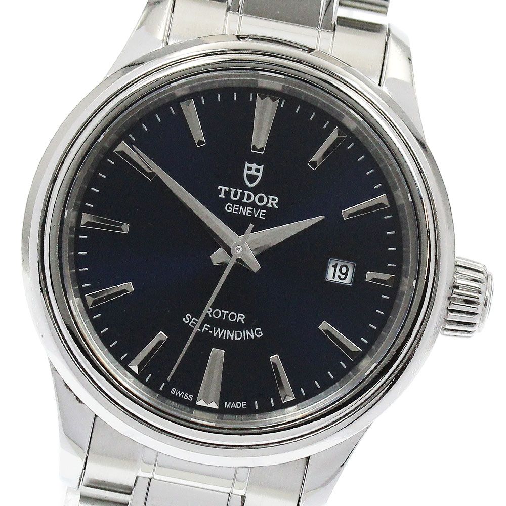 チュードル TUDOR 12100 スタイル デイト 自動巻き レディース _922675