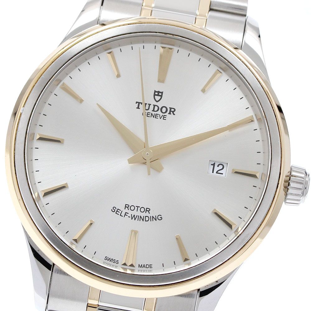 チュードル TUDOR 12703 スタイル K18YGコンビ デイト 自動巻き メンズ _922324