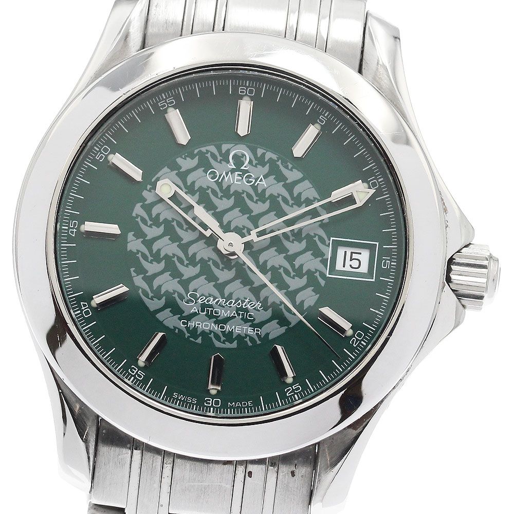 オメガ OMEGA 2506.70 シーマスター120 ジャックマイヨール1998 デイト 自動巻き メンズ _920325