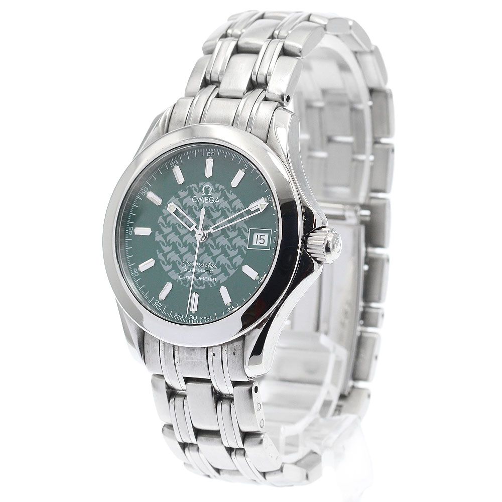 オメガ OMEGA 2506.70 シーマスター120 ジャックマイヨール1998 デイト 自動巻き メンズ _920325