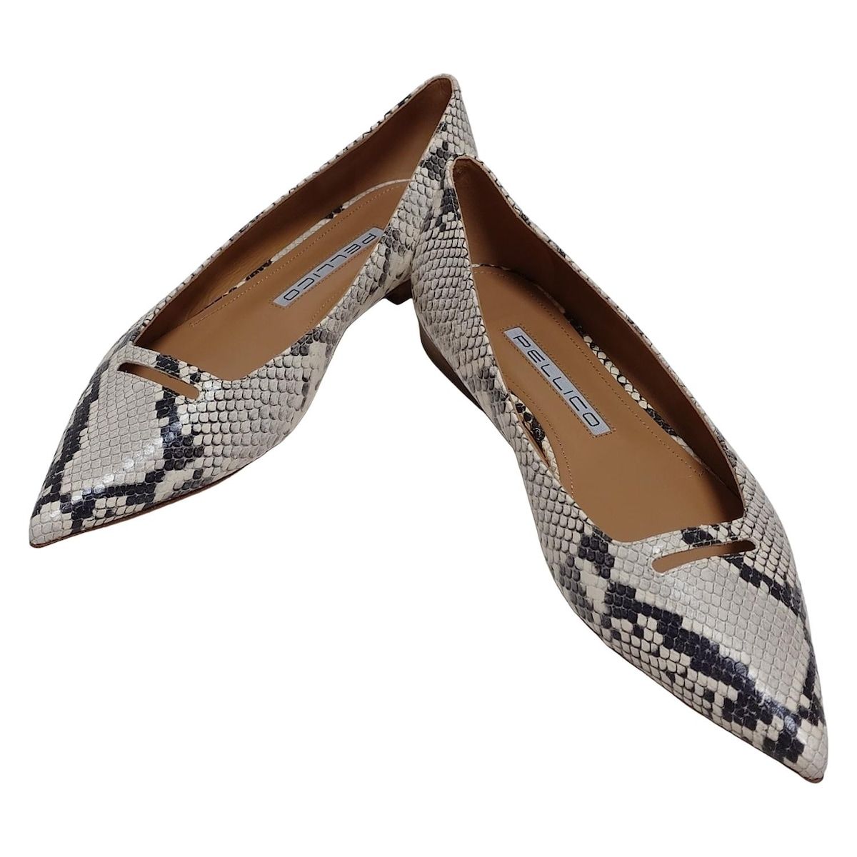 PELLICO(ペリーコ) フラットシューズ 40 レディース美品 - アイボリー