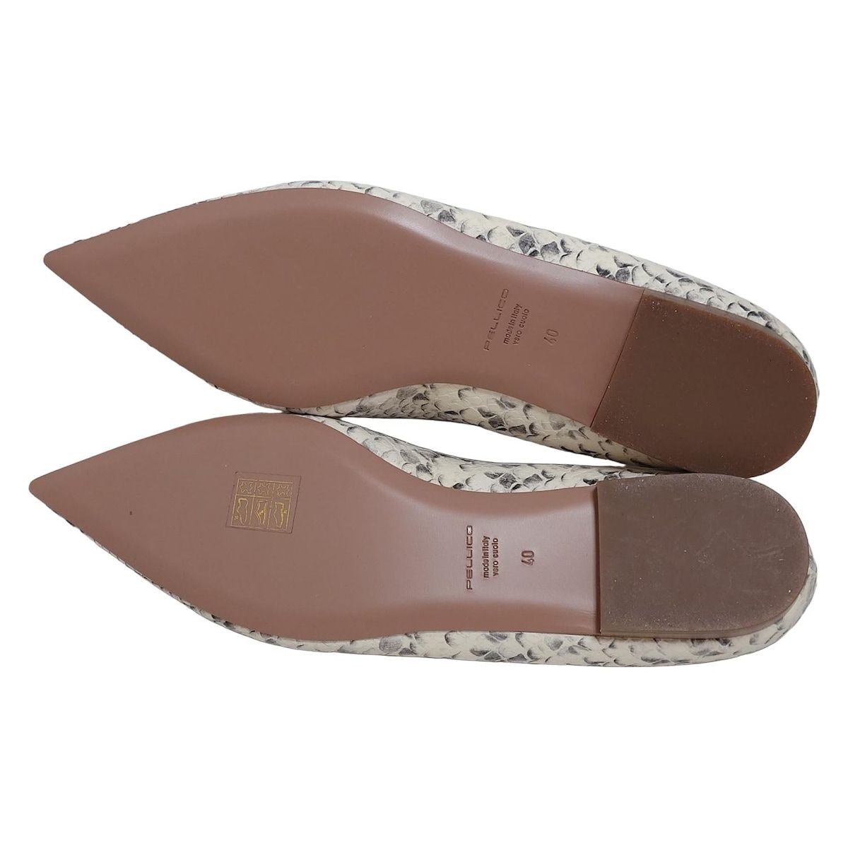 PELLICO(ペリーコ) フラットシューズ 40 レディース美品 - アイボリー