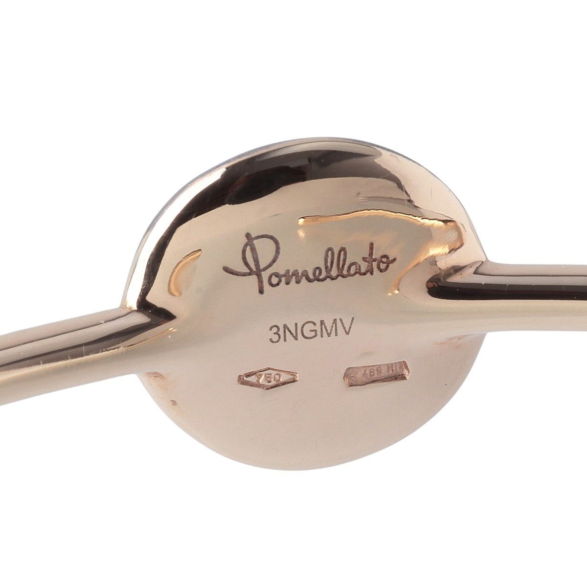 ポメラート サッビア ダイヤ バングル Mサイズ 750PG 腕回り約16cm