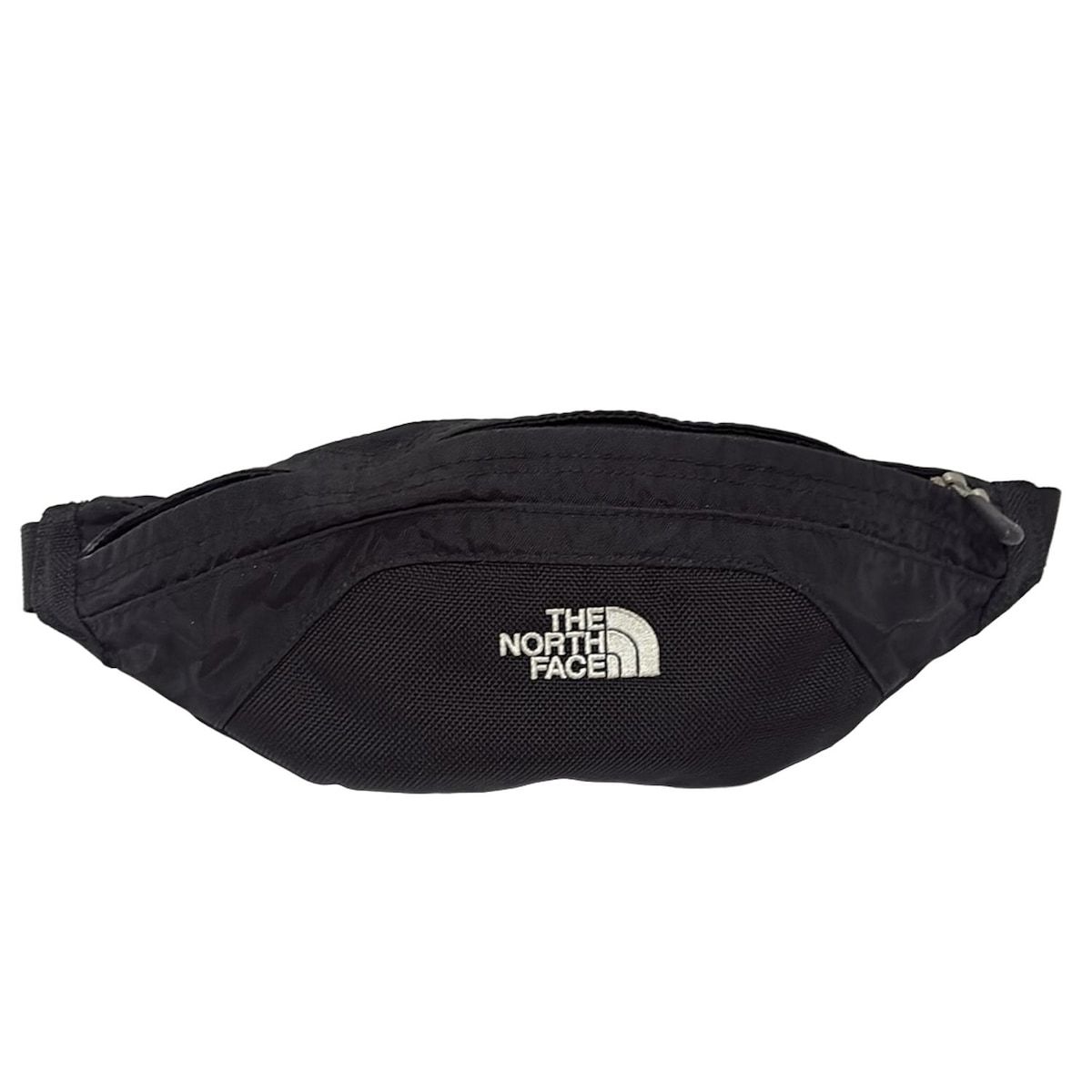 THE NORTH FACE ノースフェイス ウエストポーチ - 黒 刺繍