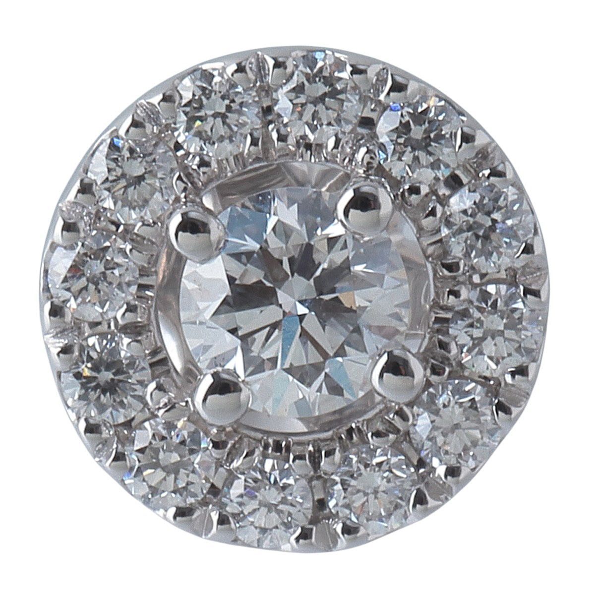 フォーエバーマーク ダイヤ ピアス センターオブマイユニバース 中石