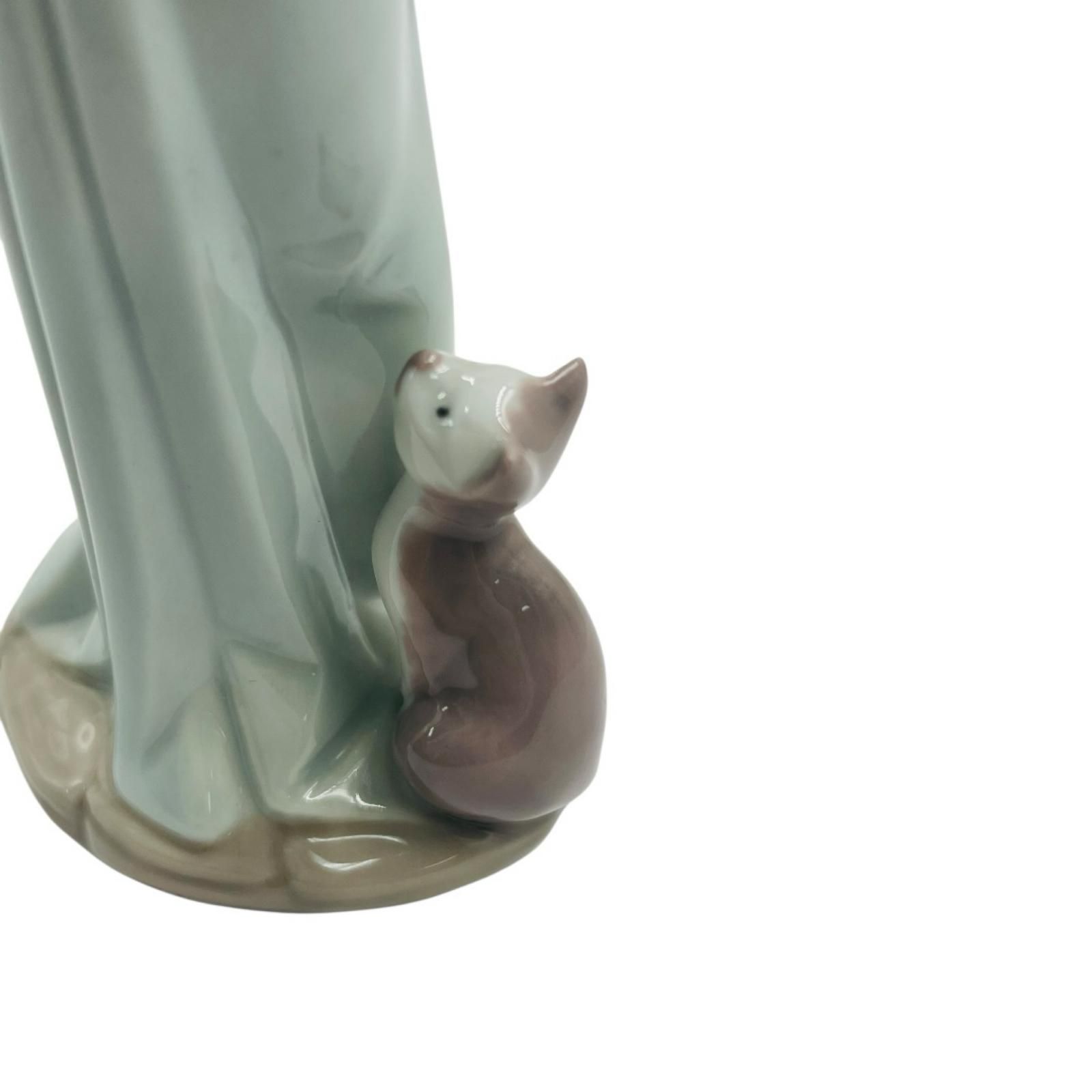 LLADRO リヤドロ 5743 私のことも忘れないで 女の子 猫 - メルカリ